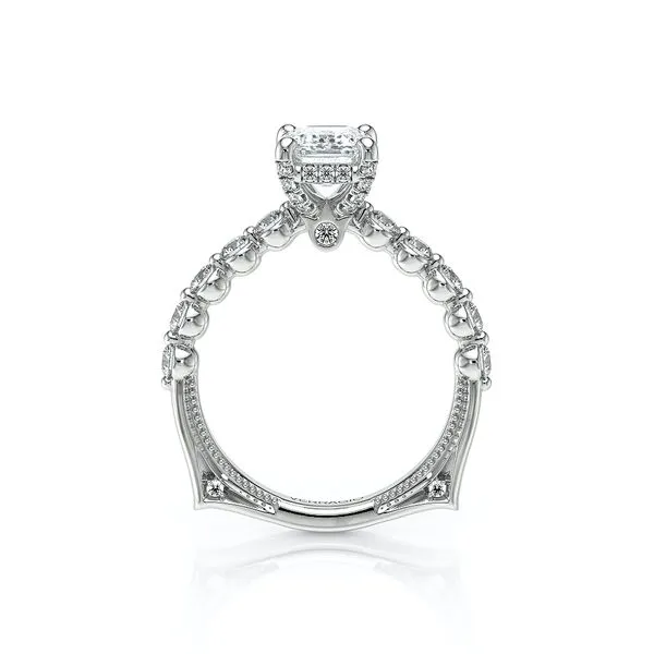 Vanguard-2201EM-18K White Gold Emerald Image 4 Quest Fine Jewelers Fairfax, VA