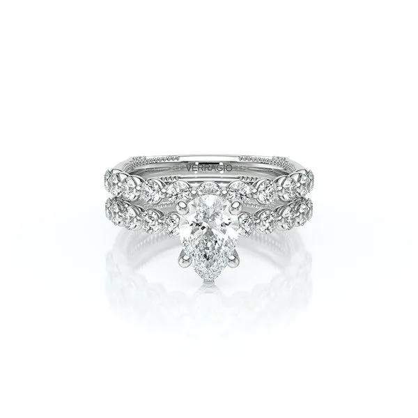 Vanguard-2201PS-18K White Gold Pear Image 5 Quest Fine Jewelers Fairfax, VA