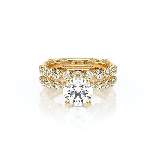 Vanguard-2201R-14K Yellow Gold Round Image 5 Quest Fine Jewelers Fairfax, VA