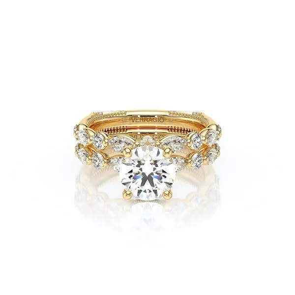 Vanguard-2202W-18K Yellow Gold  Image 5 Quest Fine Jewelers Fairfax, VA