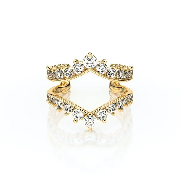 Vanguard-2035W-18K Yellow Gold  Image 2 Quest Fine Jewelers Fairfax, VA