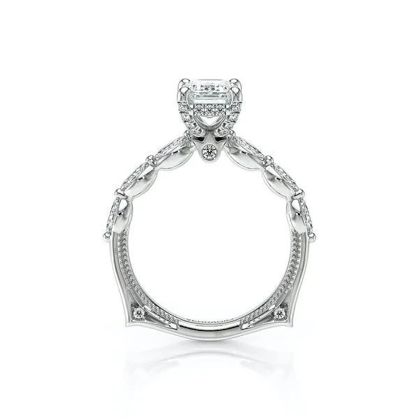 Vanguard-2205EM-Platinum Emerald Image 4 Quest Fine Jewelers Fairfax, VA