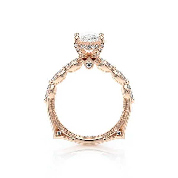 Vanguard-2205ov-18k Rose Gold Oval Image 4 Tracy Jewelers Spokane, WA