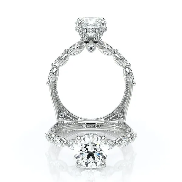 Vanguard-2205r-14k White Gold Round Quest Fine Jewelers Fairfax, VA