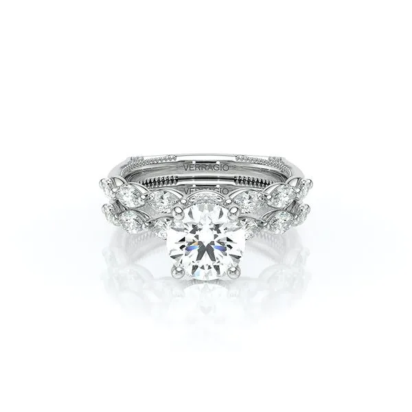 Vanguard-2205r-14k White Gold Round Image 5 Quest Fine Jewelers Fairfax, VA