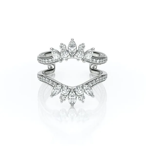 Vanguard-2037W-14K White Gold  Image 2 Quest Fine Jewelers Fairfax, VA