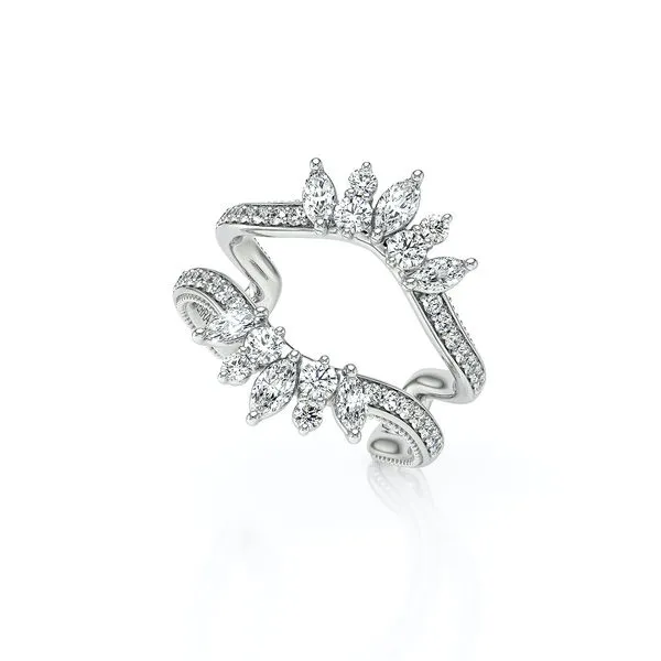 Vanguard-2037W-14K White Gold  Image 3 Quest Fine Jewelers Fairfax, VA