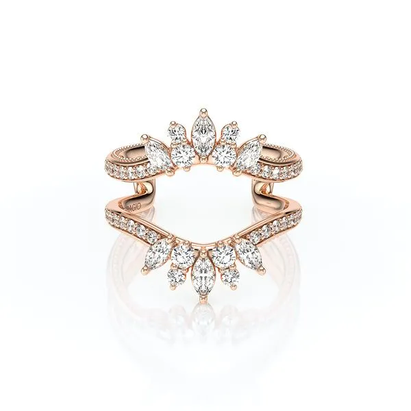 Vanguard-2037W-18K Rose Gold  Image 2 Quest Fine Jewelers Fairfax, VA