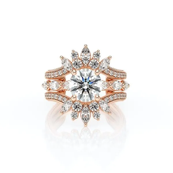 Vanguard-2037W-18K Rose Gold  Image 5 Quest Fine Jewelers Fairfax, VA