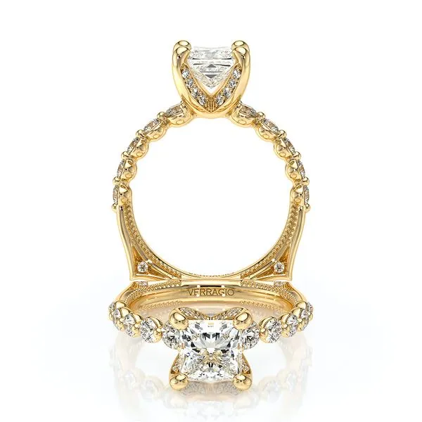 Vanguard-2206p-18k Yellow Gold Princess Tracy Jewelers Spokane, WA