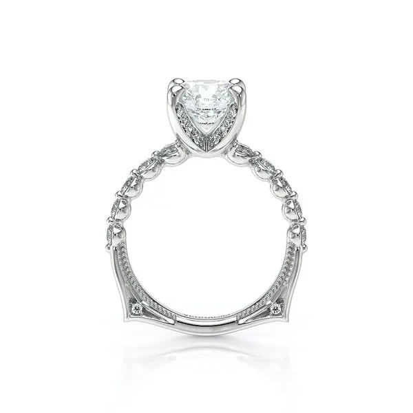 Vanguard-2206r-18k White Gold Round Image 4 Quest Fine Jewelers Fairfax, VA