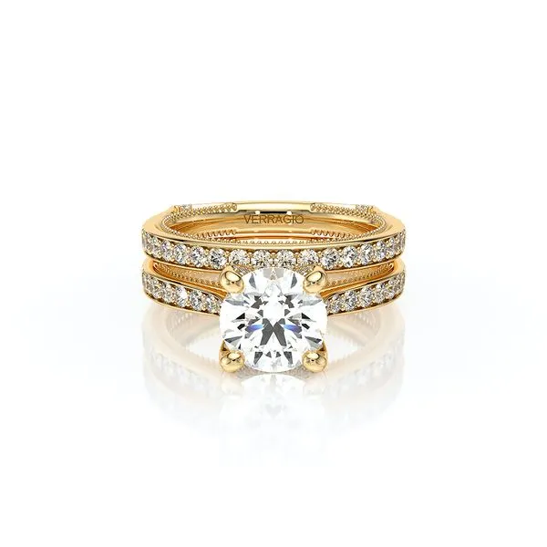 Vanguard-2207W-14K Yellow Gold  Image 5 Tracy Jewelers Spokane, WA