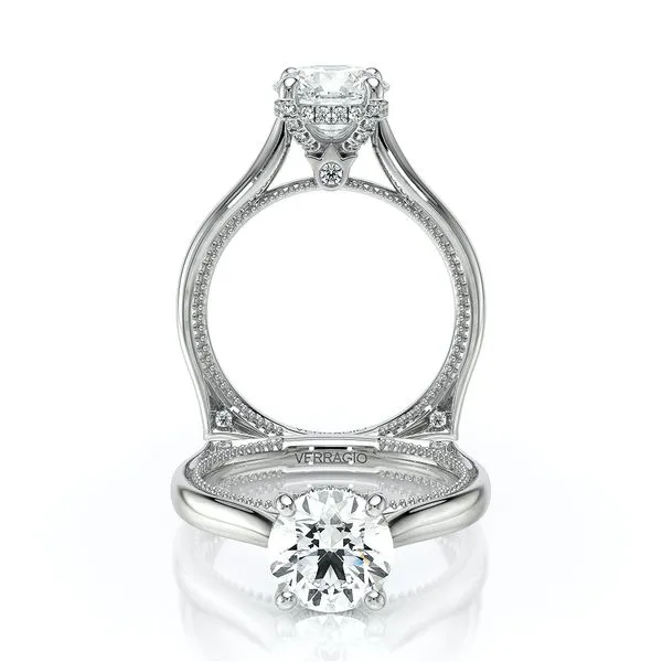 Vanguard-2208r-S-14k White Gold Round Tracy Jewelers Spokane, WA