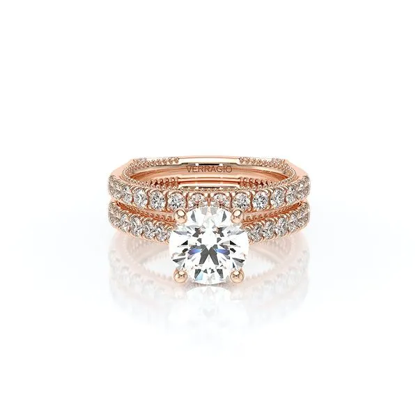 Vanguard-2208W-14K Rose Gold  Image 5 Tracy Jewelers Spokane, WA