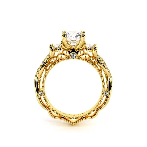 Venetian-5013r-18k Yellow Gold Round Image 4 Tracy Jewelers Spokane, WA