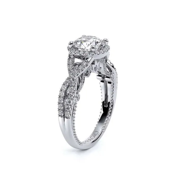 Insignia-7070r-18k White Round Image 3 Tracy Jewelers Spokane, WA