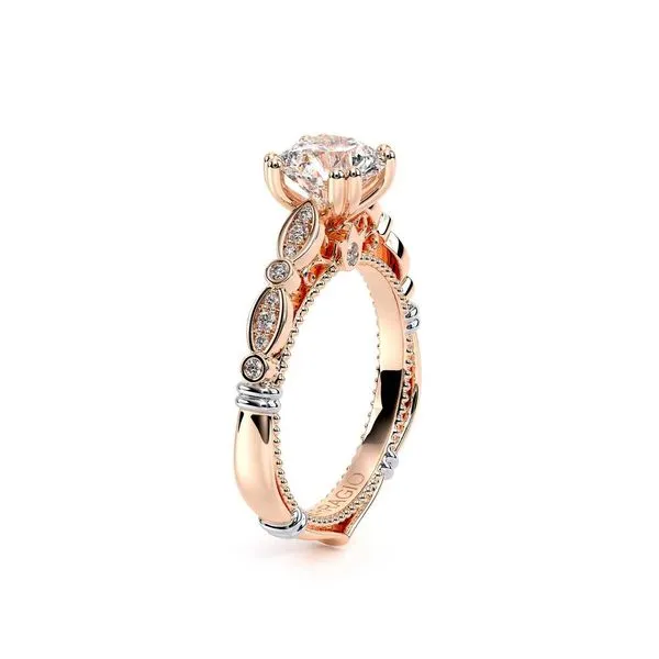 Parisian-100r-18k Rose Gold Round Image 3 Tracy Jewelers Spokane, WA