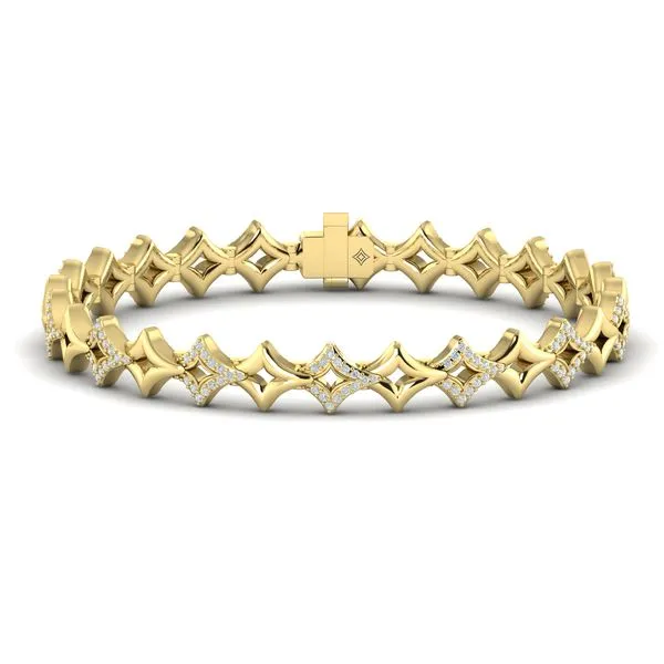 Open Vlora Star Bracelet with Diamonds James & Williams Jewelers Berwyn, IL