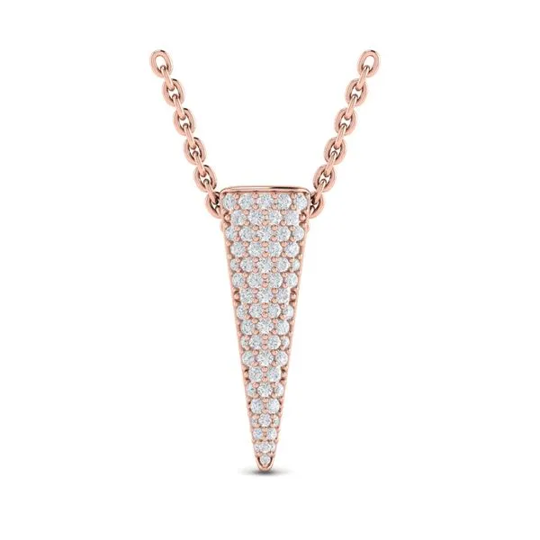 Diamond Trinity Pendant Image 2 James & Williams Jewelers Berwyn, IL