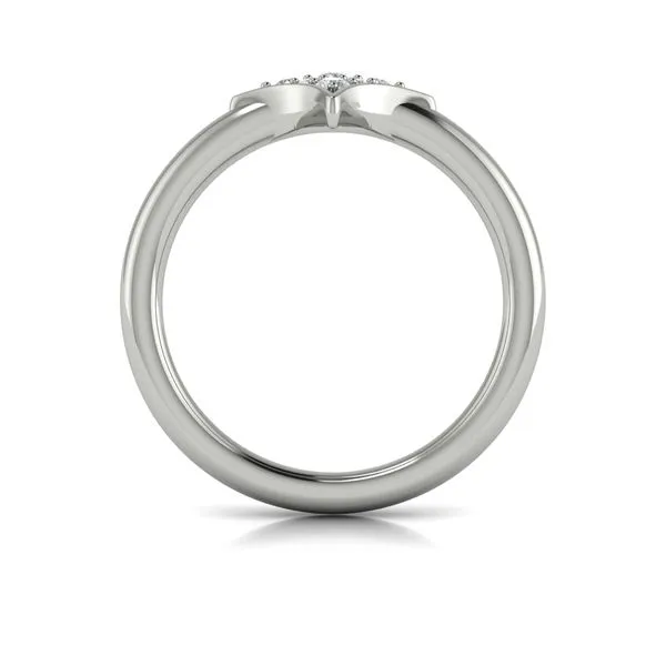 Channel Set Diamond Cluster Vlora Star Ring Image 3 James & Williams Jewelers Berwyn, IL