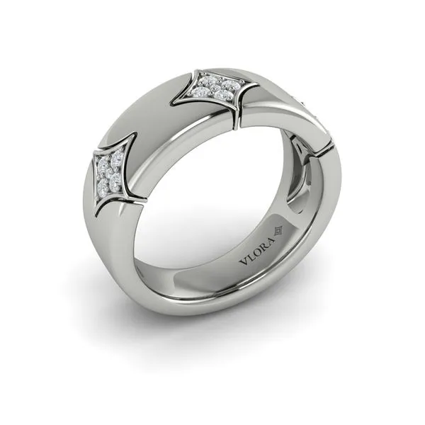 Diamond Cluster Vlora Star Ring James & Williams Jewelers Berwyn, IL