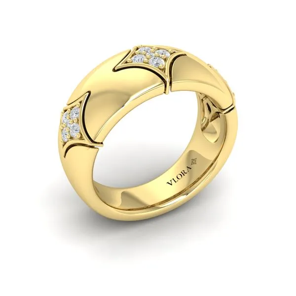 Diamond Cluster Vlora Star Ring James & Williams Jewelers Berwyn, IL