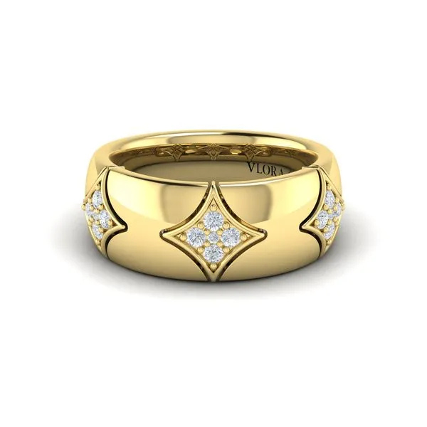 Diamond Cluster Vlora Star Ring Image 2 James & Williams Jewelers Berwyn, IL