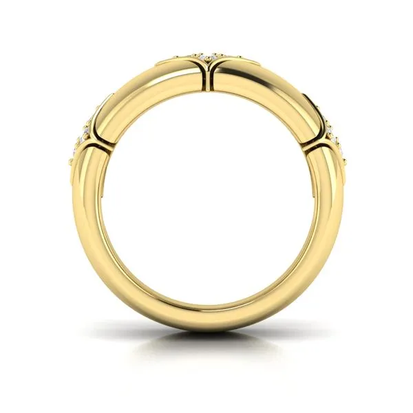 Diamond Cluster Vlora Star Ring Image 3 James & Williams Jewelers Berwyn, IL