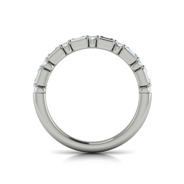 Diamond Baguette Two Row Ring Image 3 James & Williams Jewelers Berwyn, IL