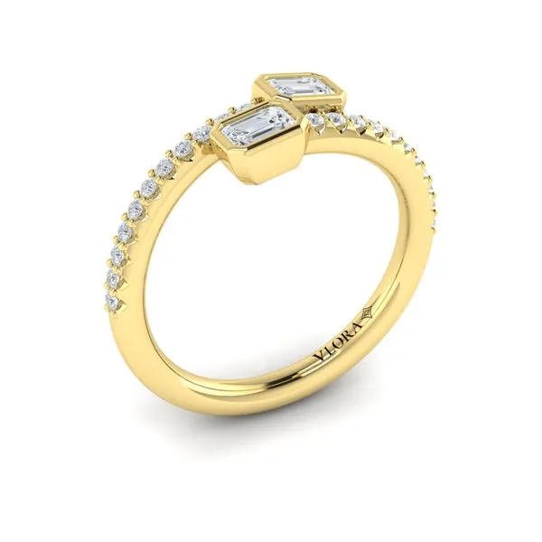 Diamond Baguette Wrap Ring James & Williams Jewelers Berwyn, IL