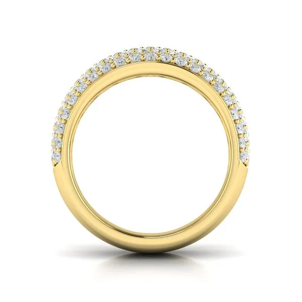 Diamond Multi-Row Statement Ring Image 3 James & Williams Jewelers Berwyn, IL