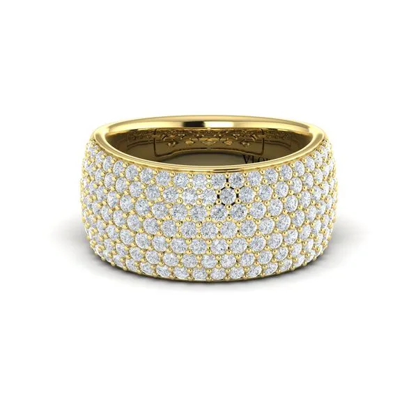 Diamond Multi-Row Statement Ring Image 2 James & Williams Jewelers Berwyn, IL