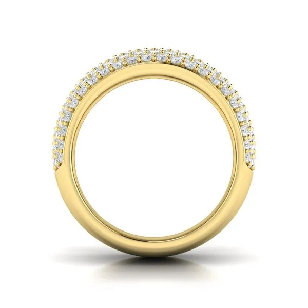 Diamond Multi-Row Statement Ring Image 3 James & Williams Jewelers Berwyn, IL