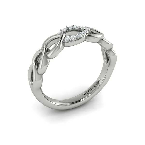 Diamond Accent Open Multi Tear Drop Link Ring James & Williams Jewelers Berwyn, IL