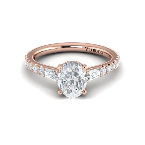 Luminous Oval Engagement Ring Image 2 James & Williams Jewelers Berwyn, IL
