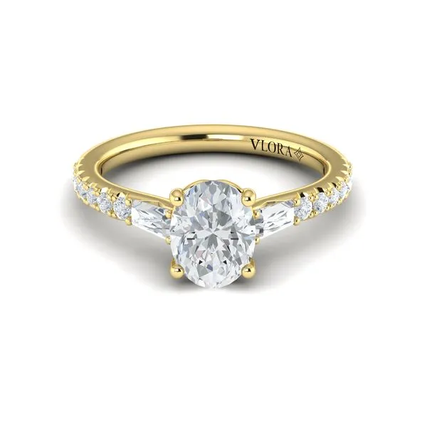 Luminous Oval Engagement Ring Image 2 James & Williams Jewelers Berwyn, IL