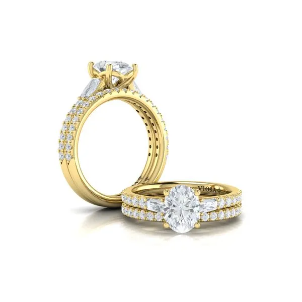 Luminous Oval Engagement Ring Image 4 James & Williams Jewelers Berwyn, IL