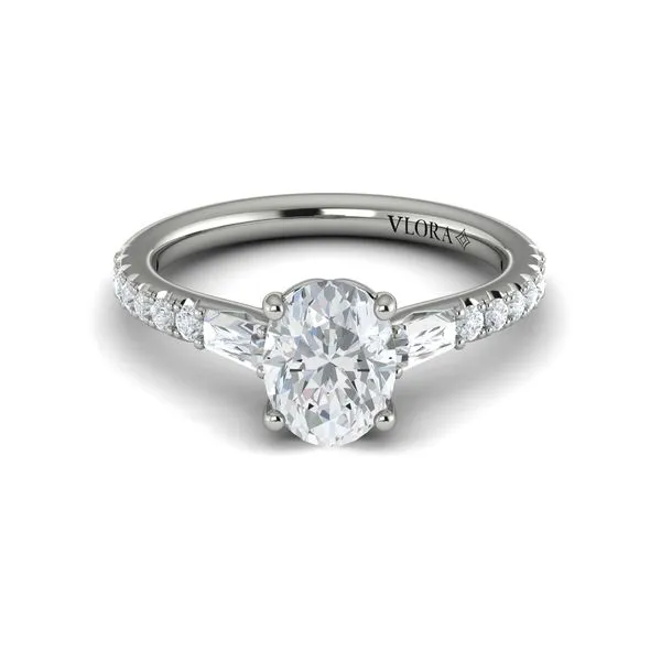 Luminous Oval Engagement Ring Image 2 James & Williams Jewelers Berwyn, IL