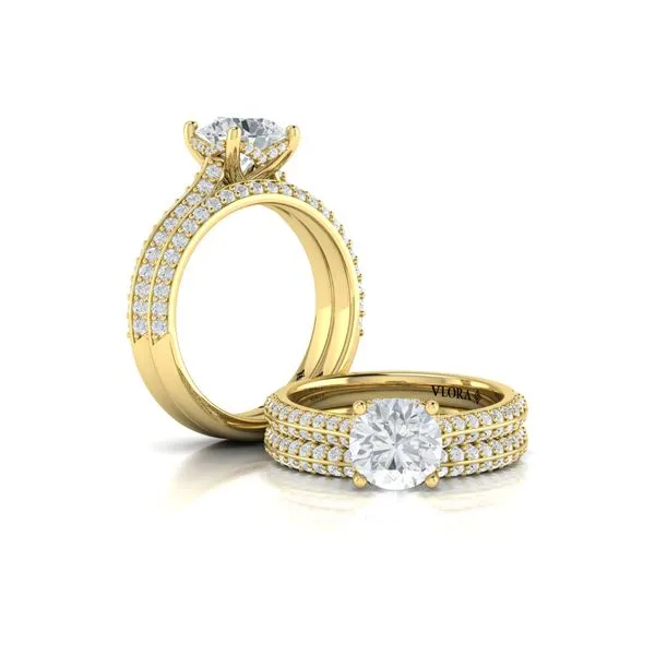 Harmony Hidden Halo Engagement Ring Image 4 James & Williams Jewelers Berwyn, IL