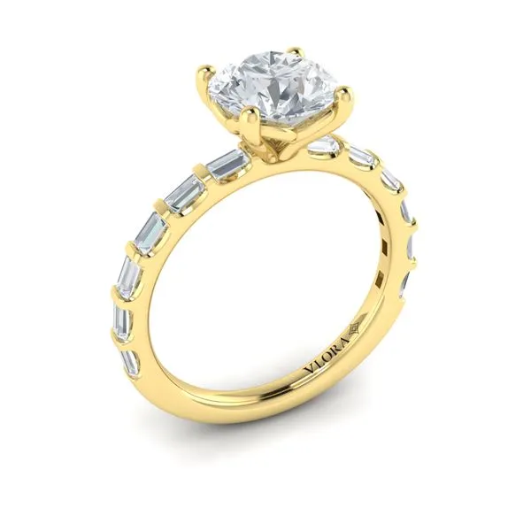 Shining Baguette Band Engagement Ring James & Williams Jewelers Berwyn, IL