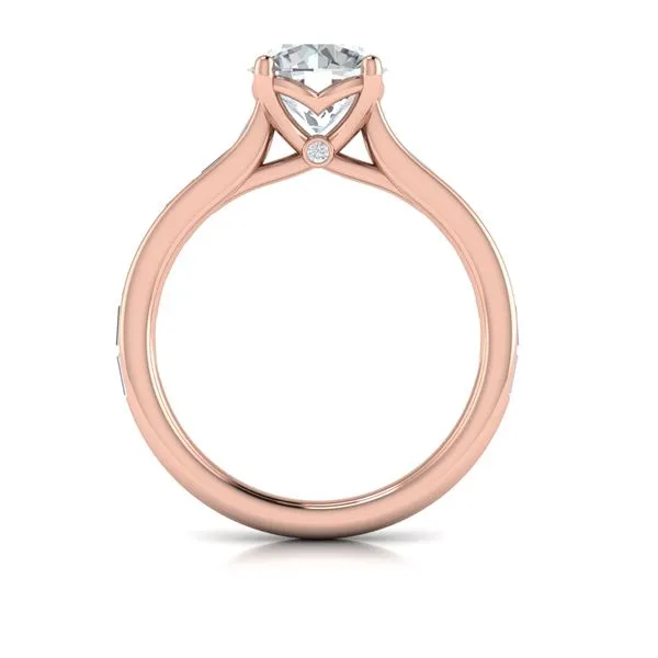 Brilliant Waterfall Engagement Ring Image 3 James & Williams Jewelers Berwyn, IL