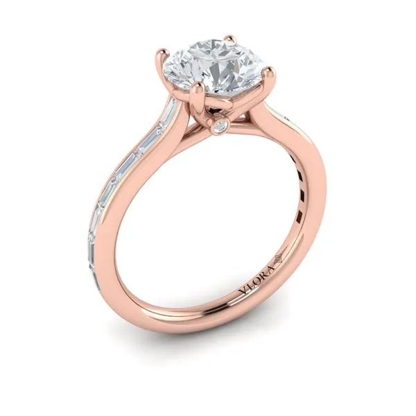 Brilliant Waterfall Engagement Ring James & Williams Jewelers Berwyn, IL