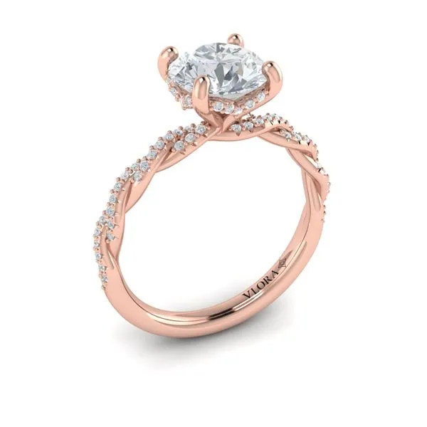 Entwined Engagement Ring James & Williams Jewelers Berwyn, IL