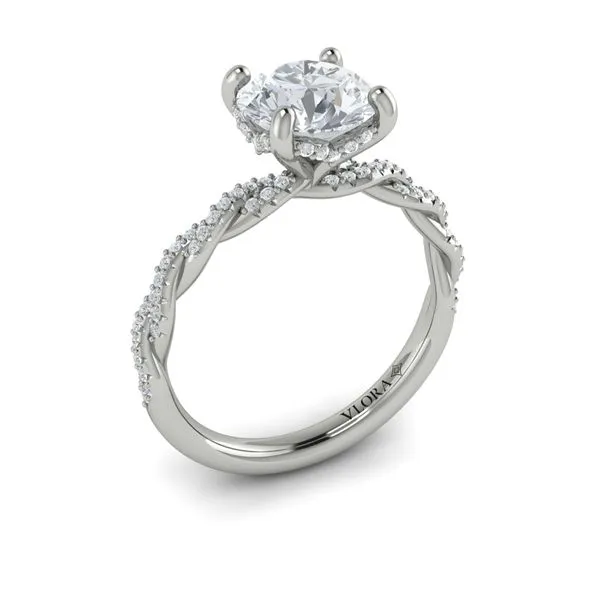 Entwined Engagement Ring James & Williams Jewelers Berwyn, IL