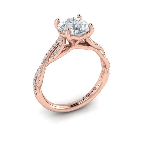 Woven Strands Engagement Ring James & Williams Jewelers Berwyn, IL