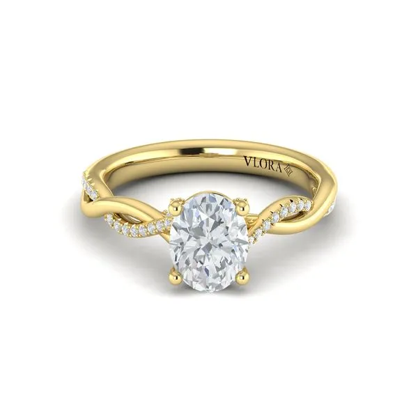 Harmony Oval Diamond Engagement Ring Image 2 James & Williams Jewelers Berwyn, IL