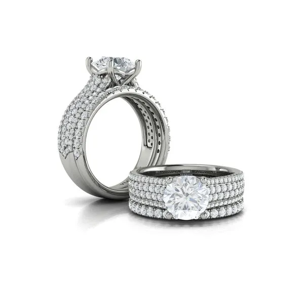 Majestic Statement Engagement Ring Image 4 James & Williams Jewelers Berwyn, IL