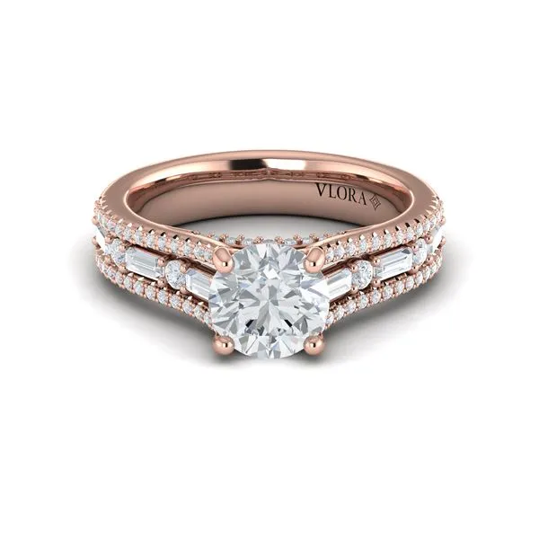 Extravagant Round Engagement Ring Image 2 James & Williams Jewelers Berwyn, IL