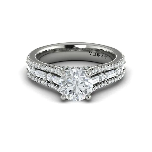 Extravagant Round Engagement Ring Image 2 James & Williams Jewelers Berwyn, IL