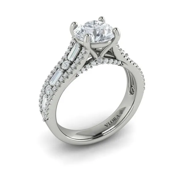 Extravagant Round Engagement Ring James & Williams Jewelers Berwyn, IL